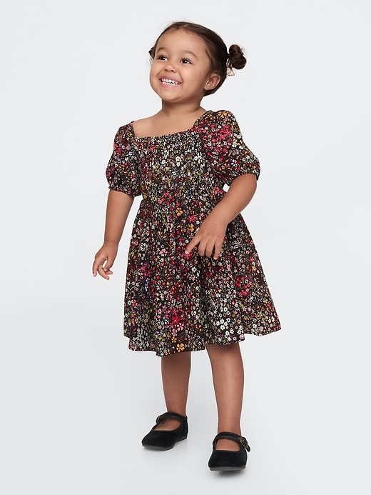 Image number 1 showing, babyGap Smocked Floral Dress