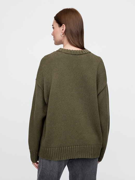 Image number 2 showing, Oversized Boyfriend Sweater