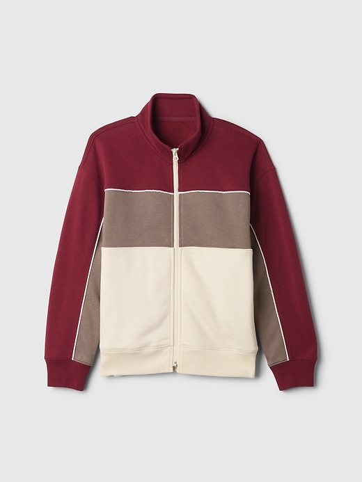 Image number 5 showing, Kids VintageSoft Colorblock Track Jacket