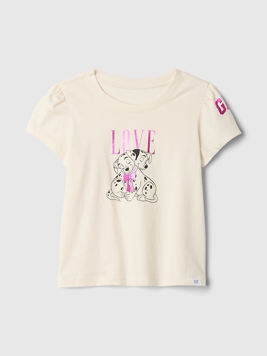 Image number 1 showing, Gap × Disney Baby Puff-Sleeve Graphic T-Shirt