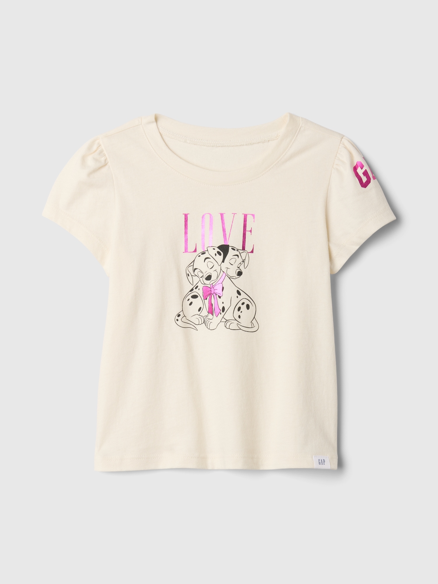 Gap × Disney Baby Puff-Sleeve Graphic T-Shirt