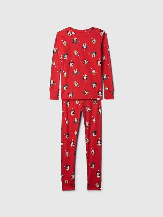 Image number 1 showing, Gap × Disney Kids Organic Cotton Holiday PJ Set