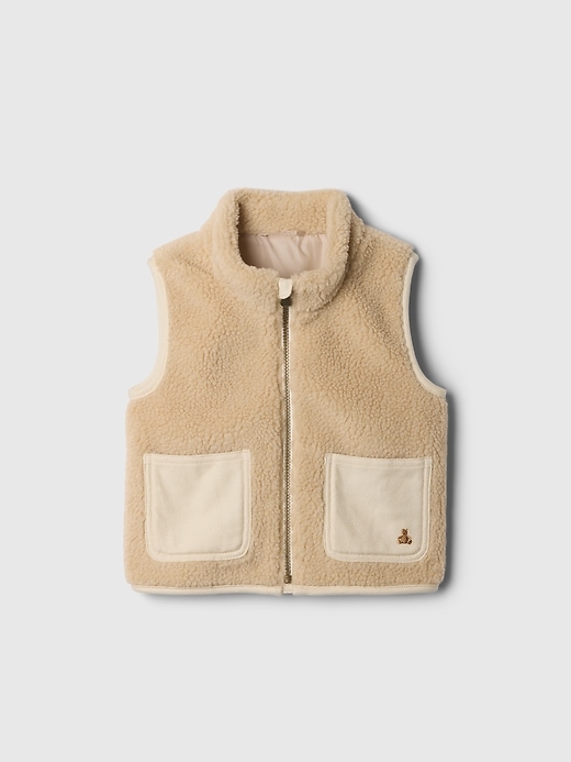 Image number 3 showing, babyGap Sherpa Vest