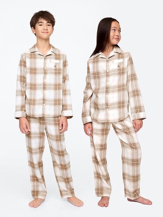 Image number 6 showing, Kids Recycled Flannel PJ set