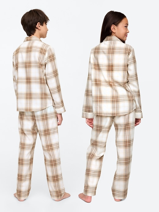 Image number 2 showing, Kids Recycled Flannel PJ set