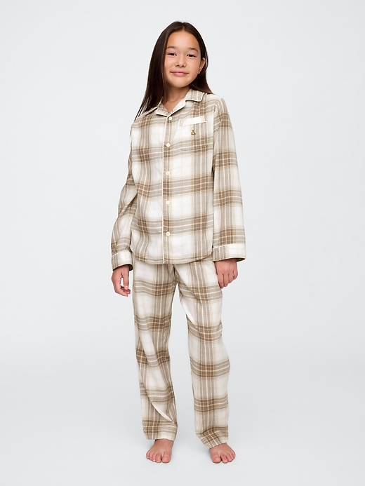 Image number 8 showing, Kids Recycled Flannel PJ set