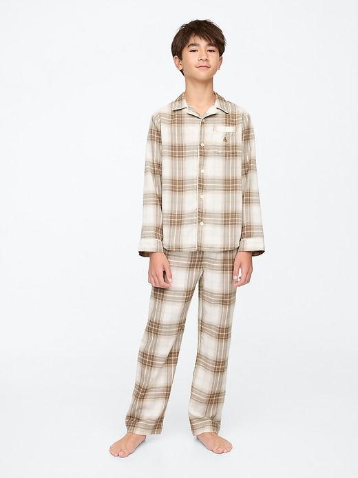 Image number 9 showing, Kids Recycled Flannel PJ set