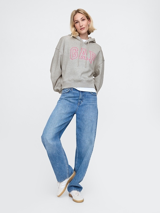 Image number 3 showing, Vintage Soft Cropped Hoodie