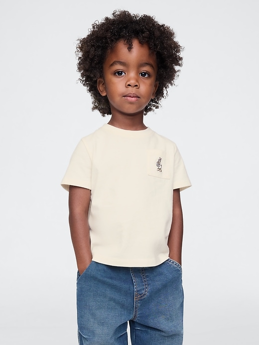 Image number 2 showing, Gap × Disney Baby Pocket T-Shirt