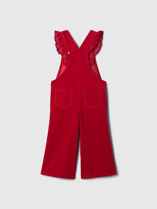 Image number 2 showing, babyGap Velvet Heart Overalls