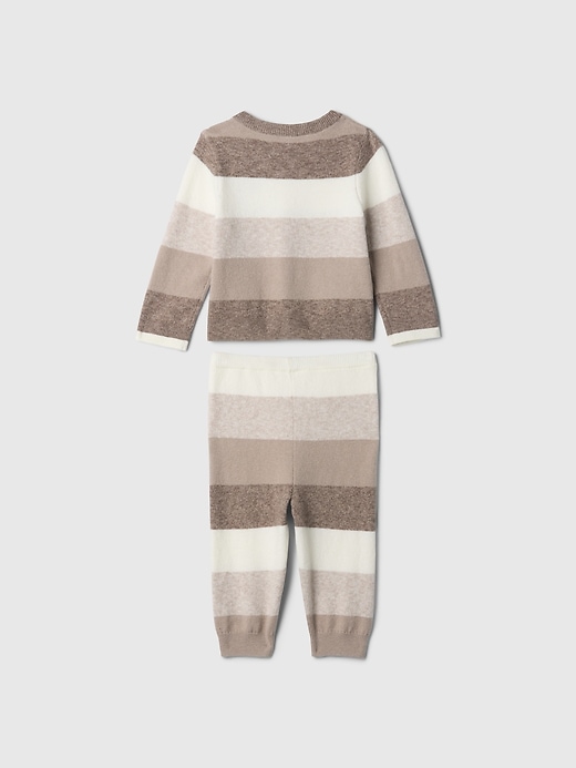 Image number 2 showing, Baby CashSoft Striped Sweater Set