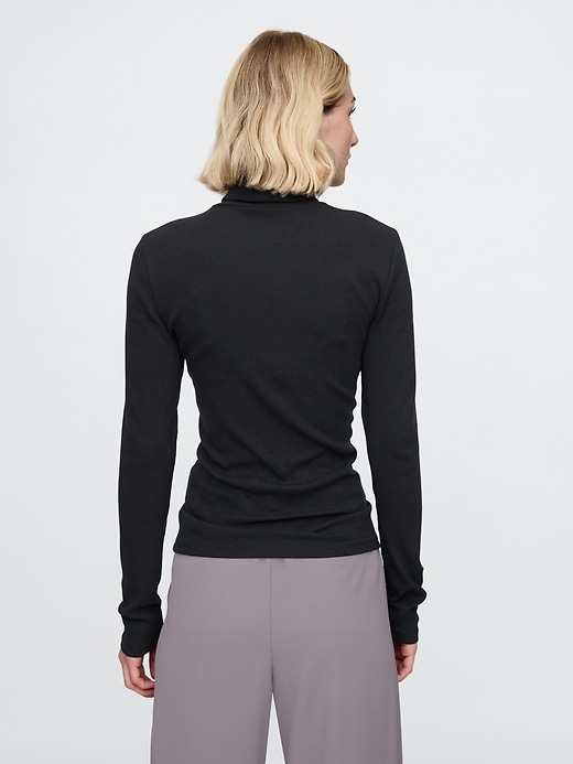 Image number 2 showing, Modern Rib Turtleneck