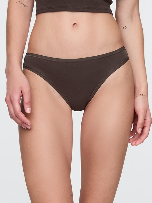 Image number 1 showing, Organic Stretch Cotton Bikini