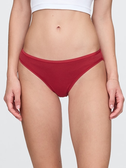 Image number 1 showing, Organic Stretch Cotton Bikini