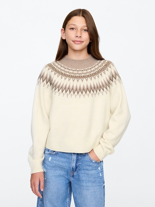 Image number 1 showing, Kids Fair Isle Sweater