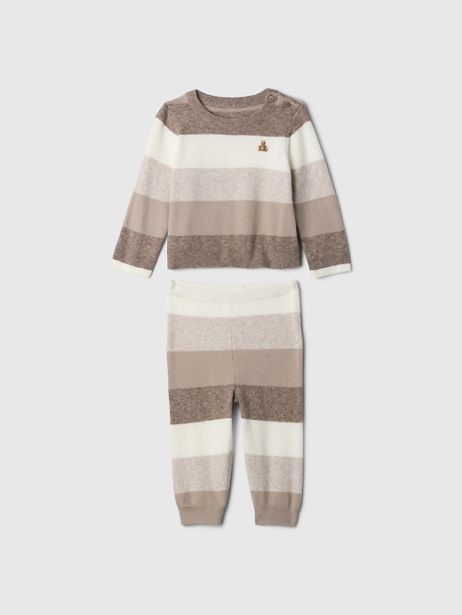 Image number 1 showing, Baby CashSoft Striped Sweater Set