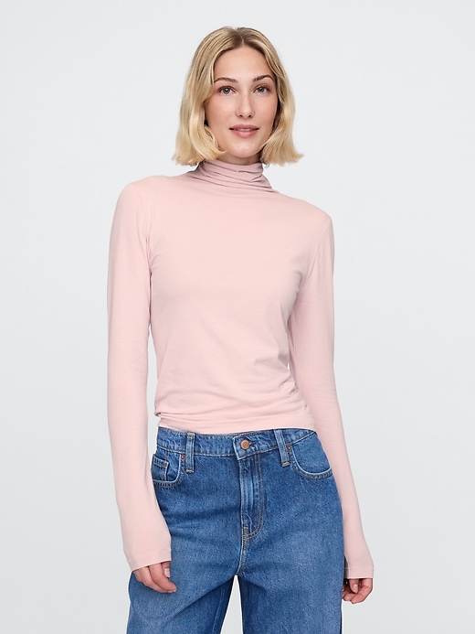 Image number 1 showing, Featherweight Turtleneck