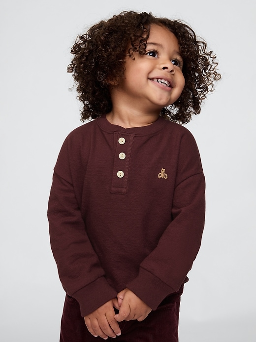 Image number 6 showing, babyGap Henley Shirt