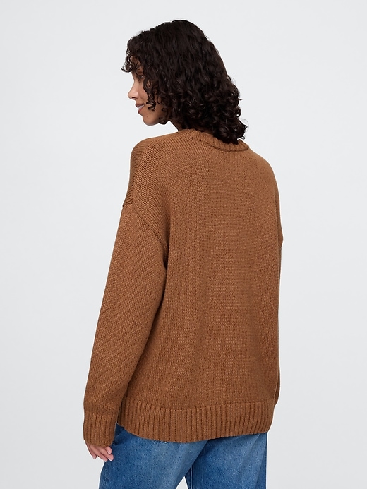 Image number 2 showing, Oversized Boyfriend Sweater