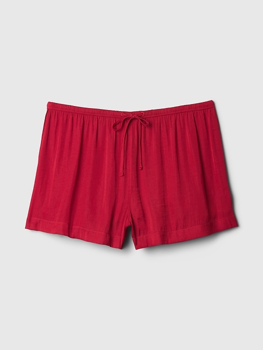 Image number 4 showing, Satin PJ Shorts