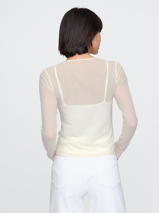 Image number 2 showing, Sheer Mesh Shirt