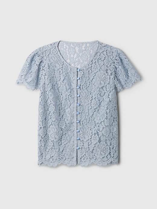 Image number 5 showing, Lace Cap Sleeve Top