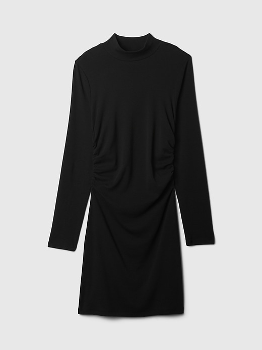 Image number 7 showing, Modern Rib Mockneck Mini Dress