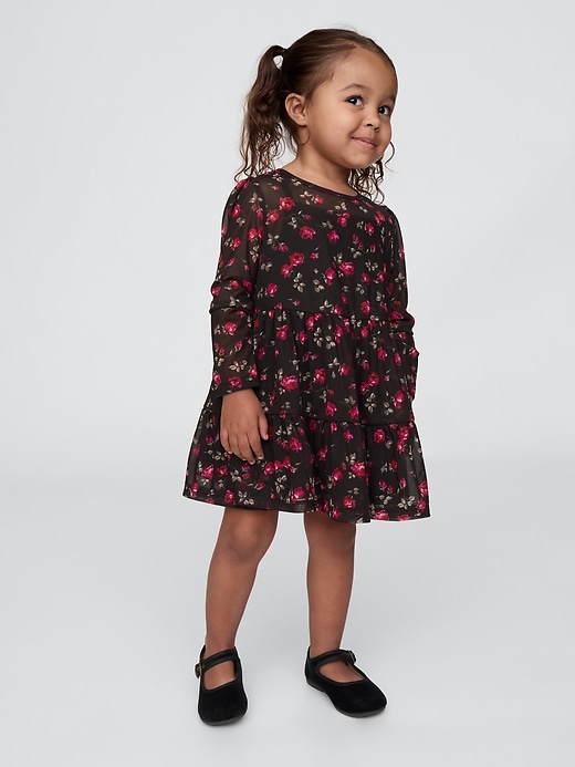 Image number 3 showing, babyGap Tiered Mesh Dress