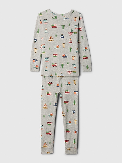 Image number 8 showing, babyGap Organic Brushed Cotton Holiday PJ Set