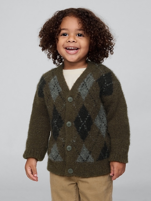 Image number 1 showing, babyGap Argyle Cardigan Sweater