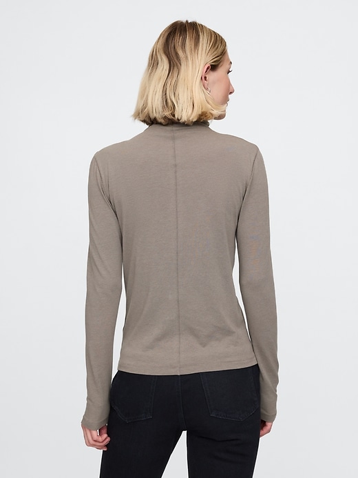 Image number 2 showing, Featherweight Turtleneck