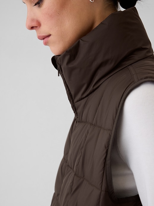 Image number 4 showing, Recycled Lightweight Quilted Puff Vest