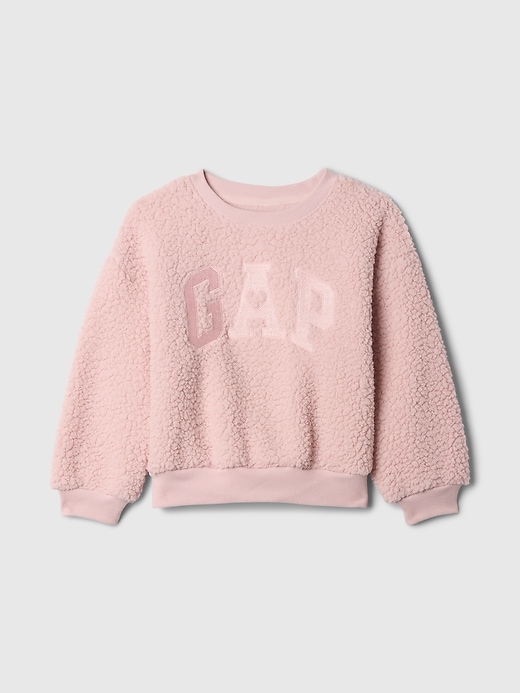 Image number 1 showing, babyGap Sherpa Logo Sweatshirt