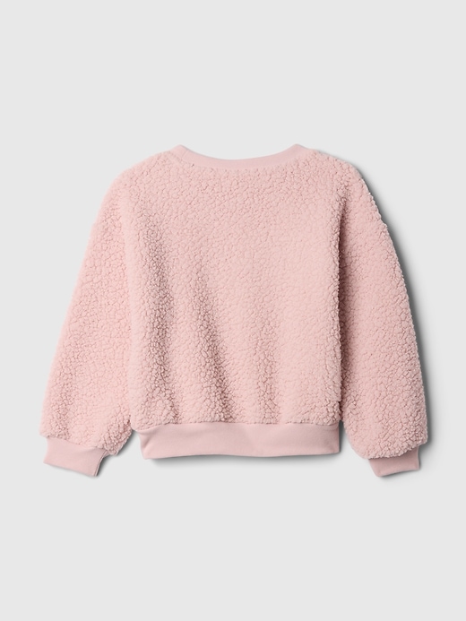 Image number 2 showing, babyGap Sherpa Logo Sweatshirt