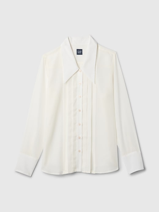 Image number 5 showing, Sheer Classic Tuxedo Shirt