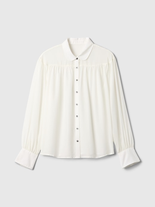 Image number 4 showing, Oversized Sheer Shirt