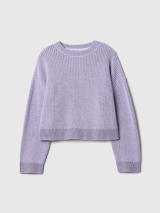 Image number 5 showing, Kids Boxy Crewneck Sweater