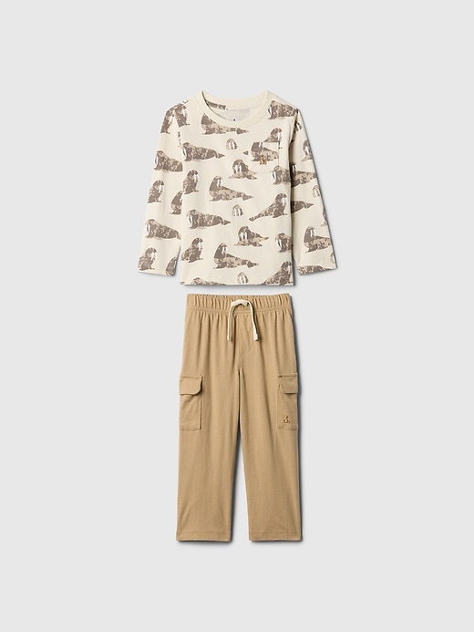 Image number 1 showing, babyGap Mix and Match Cargo Outfit Set