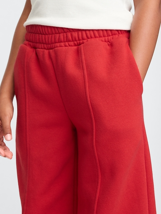 Image number 4 showing, Kids Vintage Soft Wide-Leg Sweatpants