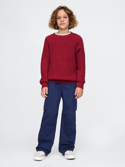 Image number 3 showing, CashSoft Rib Crewneck Sweater