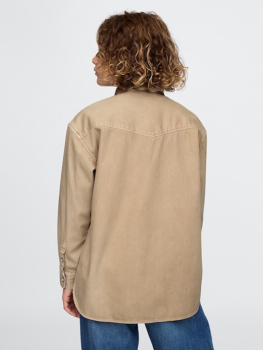 Image number 2 showing, Kids Khaki Western Shirt