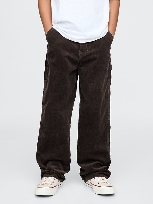 Image number 2 showing, Kids Baggy Corduroy Carpenter Pants