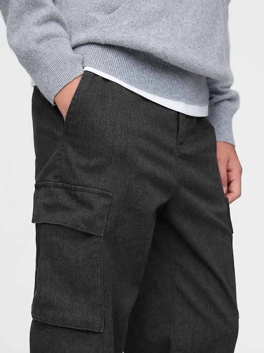 Image number 4 showing, Kids Twill Cargo Pants