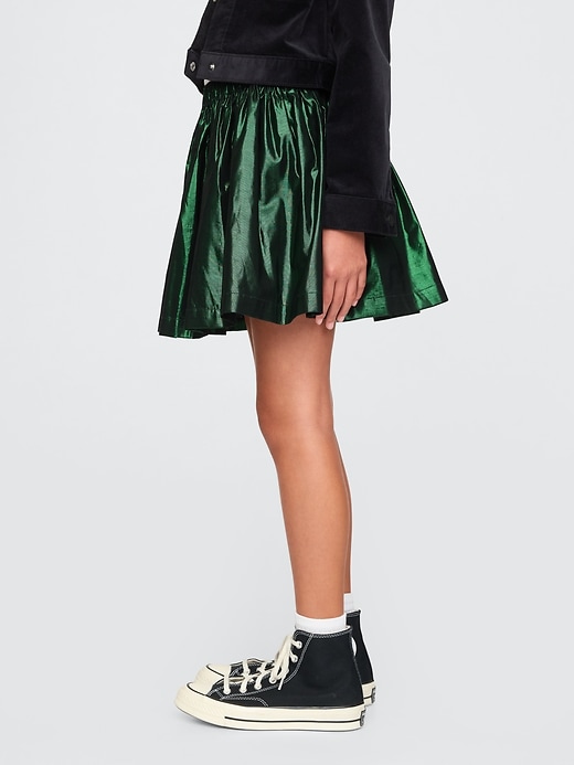 Image number 3 showing, Kids Wicked Metallic Pleated Skirt