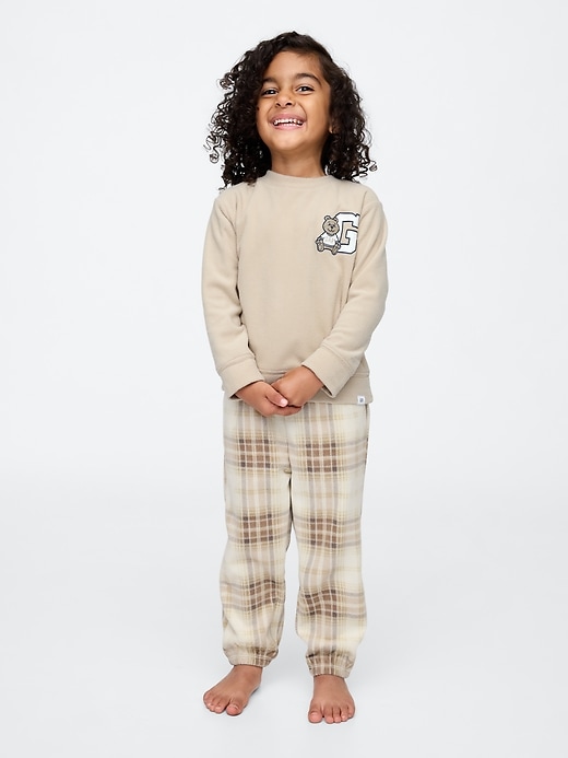 Image number 1 showing, babyGap Recycled Brannan Bear PJ Set