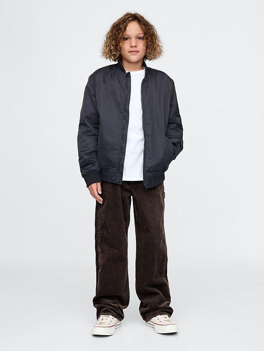 Image number 1 showing, Kids Baggy Corduroy Carpenter Pants