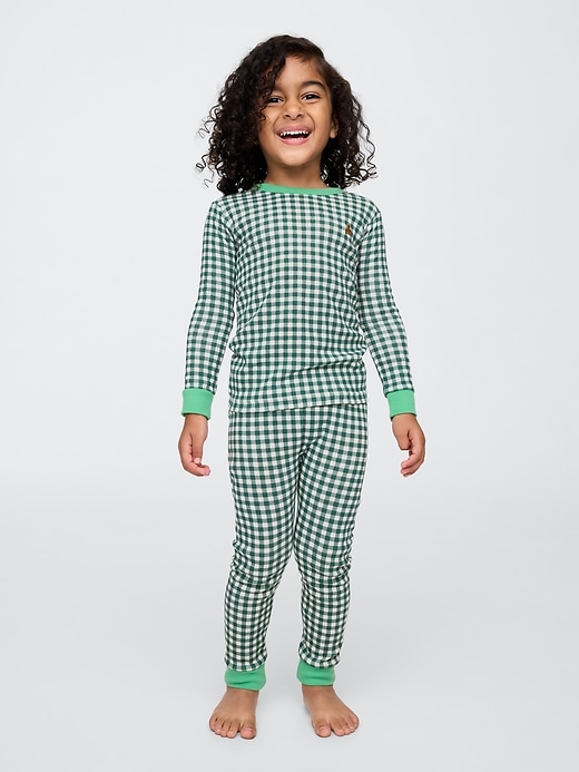 Image number 8 showing, babyGap Organic Brushed Cotton Holiday PJ Set