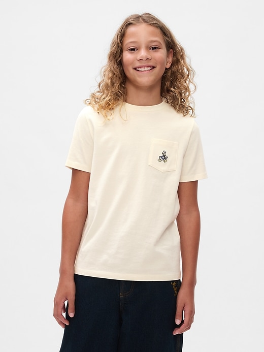 Image number 1 showing, Gap × Disney Kids Pocket T-Shirt