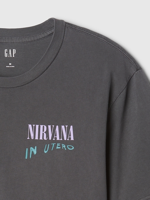 Image number 4 showing, Nirvana Graphic T-Shirt