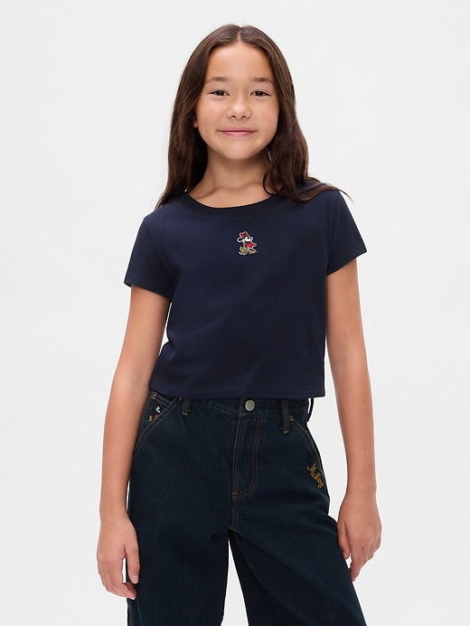 Image number 1 showing, Gap × Disney Kids Embroidered T-Shirt